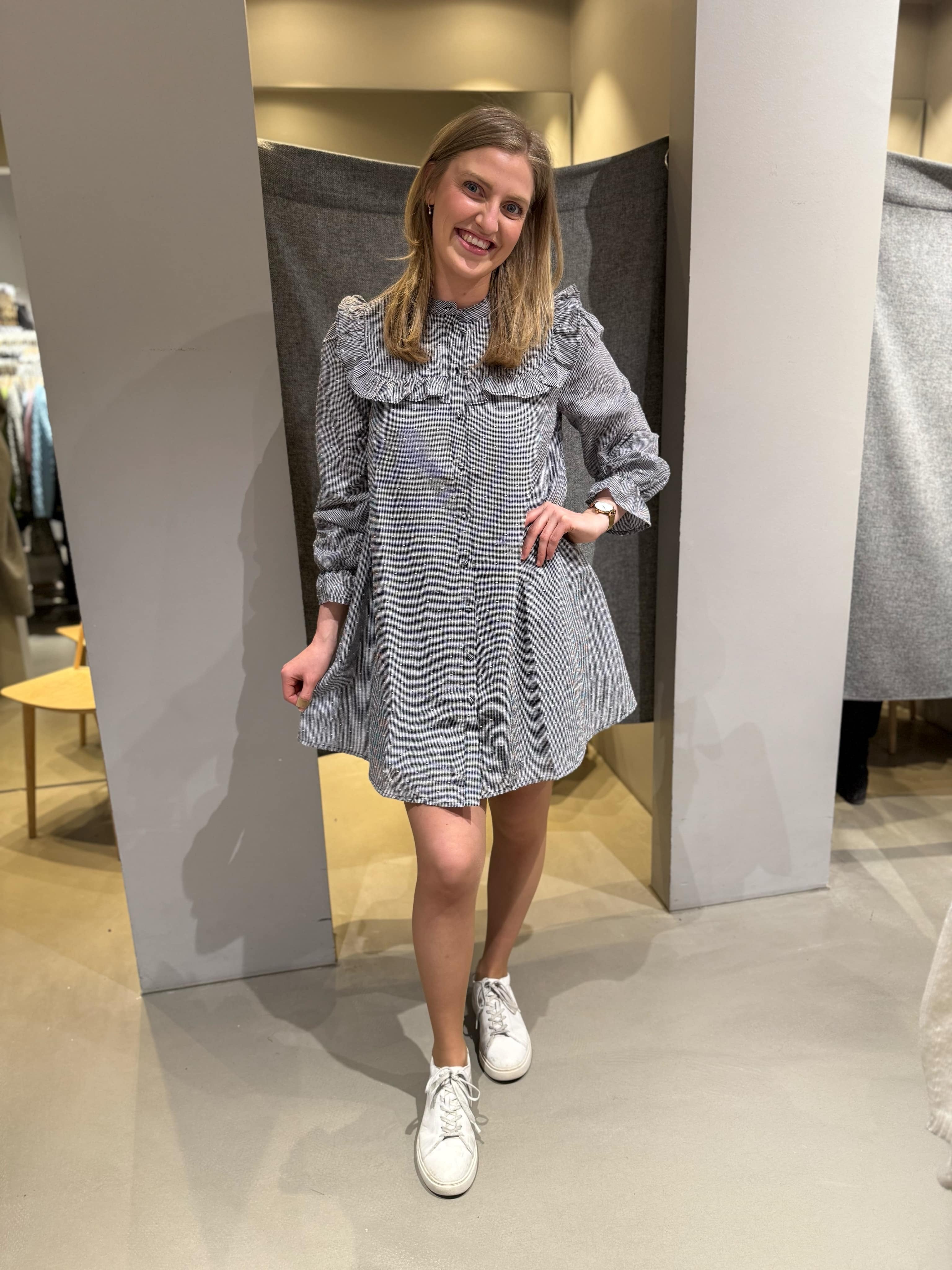 PCJENNYA Short Dress - Black